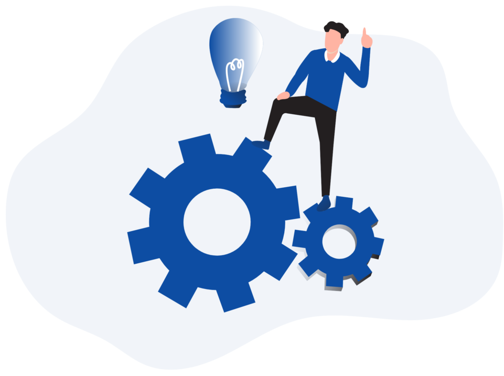 創造的なプロセス発見イメージ画像